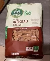 Mängden socker i Fusilli integrali