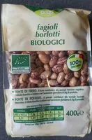 Mängden socker i fagioli borlotti biologici