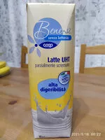 Mängden socker i Latte uht parzialmente scremato