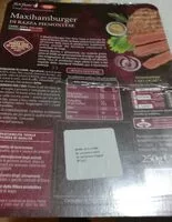 Mängden socker i Maxihamburger