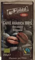 Mängden socker i Caffè 100% arabica biologico dal Nicaragua