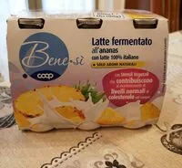 Mängden socker i Latte fermentato all'ananas