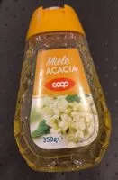 Mängden socker i Miele di acacia
