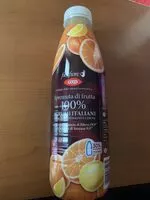 Mängden socker i Spremuta di frutta 100% agrumi italiani - Fiorfiore Coop