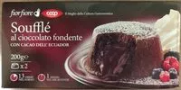 Mängden socker i Soufflé al cioccolato fondente