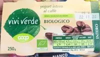 Mängden socker i Yogurt caffè bio