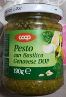 Mängden socker i Pesto con Basilico Genovese DOP