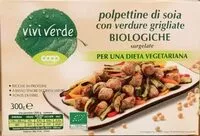 Mängden socker i Polpettine di soia con verdure grigliate
