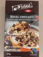 Mängden socker i Muesli croccante