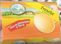 Mängden socker i Uova da allevamento a terra