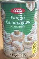 Mängden socker i Funghi champignon al naturale