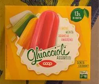 Mängden socker i Ghiaccioli assortiti