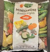 Mängden socker i Minestrone di verdure surgelato