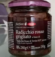 Mängden socker i Radicchio rosso grigliato