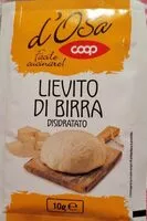 Mängden socker i Lievito di birra disidratato