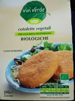 Mängden socker i Cotolette vegetali