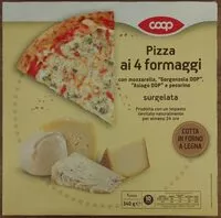 Mängden socker i Pizza ai 4 Formaggi Surgelata
