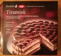 Mängden socker i Tiramisù