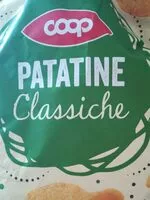 Mängden socker i Patatine classiche Coop