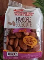 Mängden socker i Mandorle sgusciate