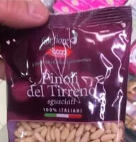 Mängden socker i Pinoli del Tirreno