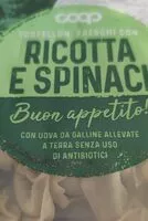 Mängden socker i Tortelloni freschi con ricotta e spinaci