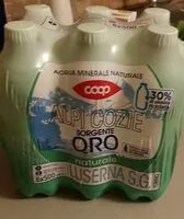 Mängden socker i Acqua minerale naturale