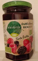 Mängden socker i Frutti di bosco biologico