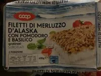 Mängden socker i Filetti di merluzzo d’alaska