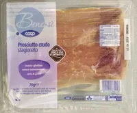 Mängden socker i Prosciutto crudo stagionato