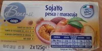 Mängden socker i SojaYo pesca e maracuja