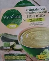 Mängden socker i Vellutata con zucchine e piselli biologica