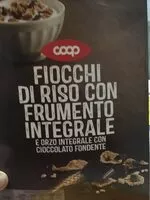Mängden socker i Fiocchi di riso con frumento e orzo integrali e cioccolato