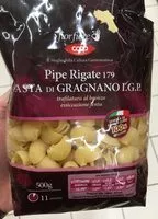 Mängden socker i Pipe rigate 179