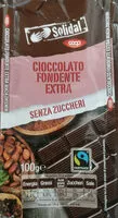 Mängden socker i Cioccolato fondente extra senza zuccheri
