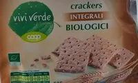 Mängden socker i Crackers integrali biologici