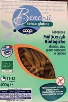 Mängden socker i Casarecce multicereali biologiche