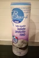 Mängden socker i Sale iodato italiano