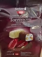 Mängden socker i Torroncini teneri coop