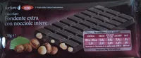 Mängden socker i Cioccolato fondente extra con nocciole intere