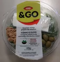 Mängden socker i Insalata mista pronta da condire TONNO E OLIVE