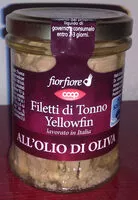 Mängden socker i Filetti di tonno yellowfin