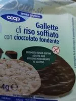 Mängden socker i Gallette di riso soffiato con cioccolato fondente