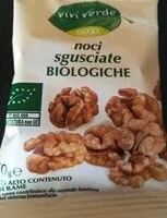 Mängden socker i Noci sgusciate biologiche