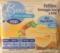 Mängden socker i Fettine formaggio fuso