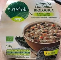 Mängden socker i Minestra contadina biologica