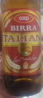 Mängden socker i Birra italiana