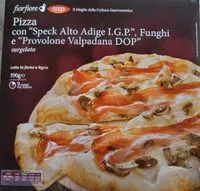 Mängden socker i Pizza con speck Alto Adige