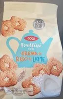 Mängden socker i Frollini con Crema di Riso al Latte