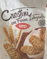 Mängden socker i Crostini con farina integrale